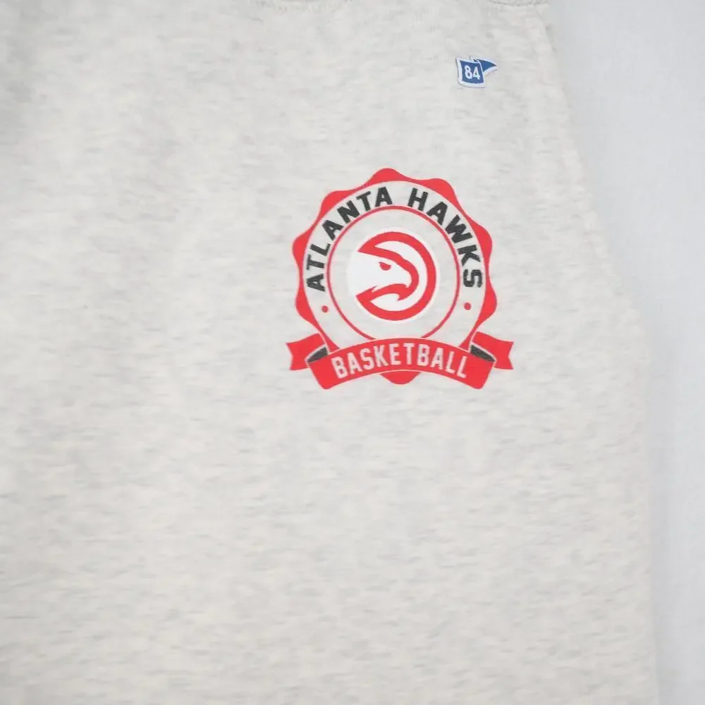NEW Blue 84 NBA Atlanta Hawks Men's 2X Licensed Sweatpants Jogger Oatmeal
